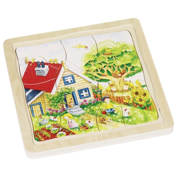 4 lagen puzzel - Seizoenen