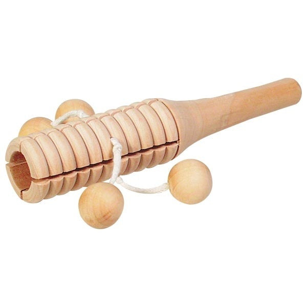 Klankblok met houten balletjes