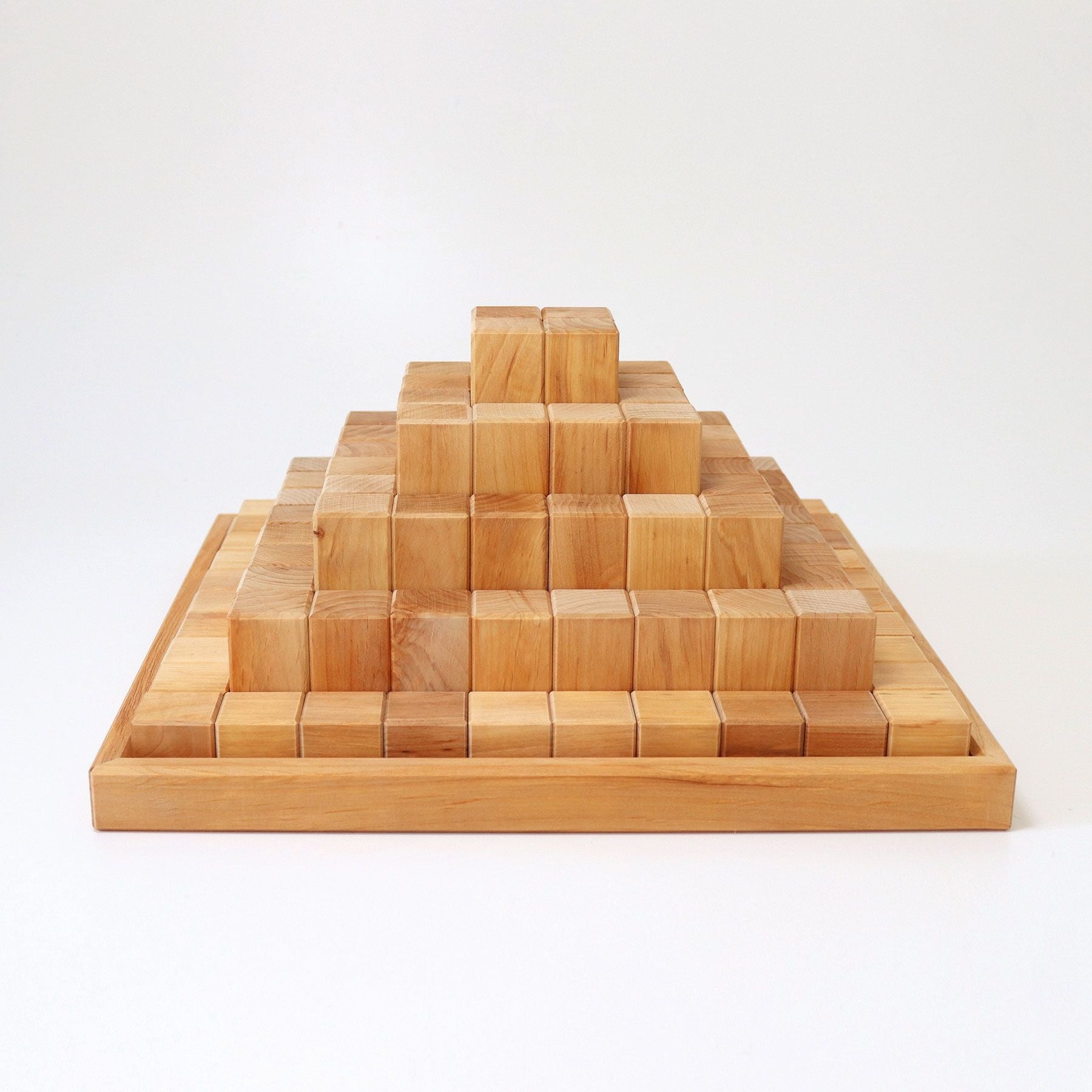 Bouwset Grote Piramide naturel