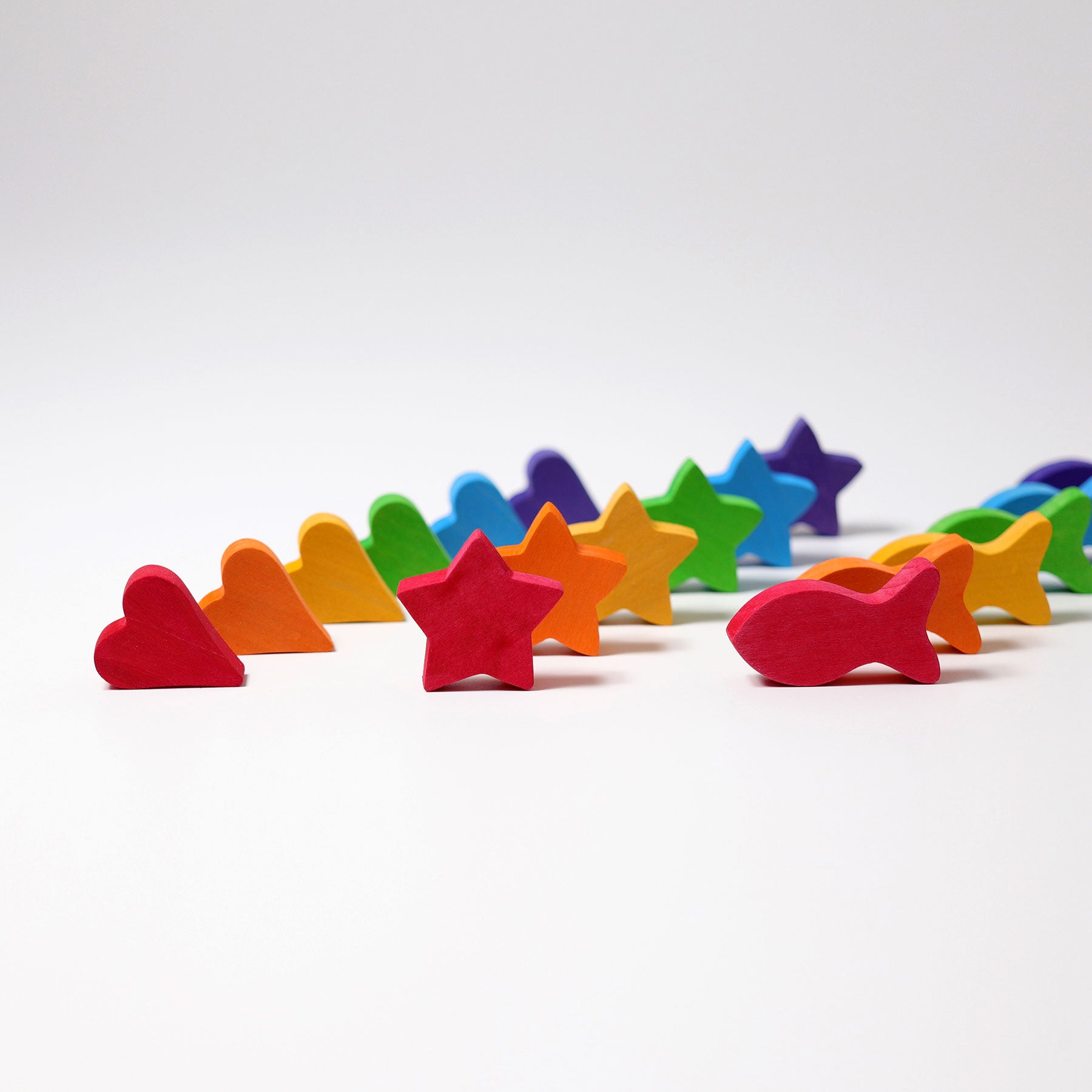 Regenboog kommen - sorteerspel