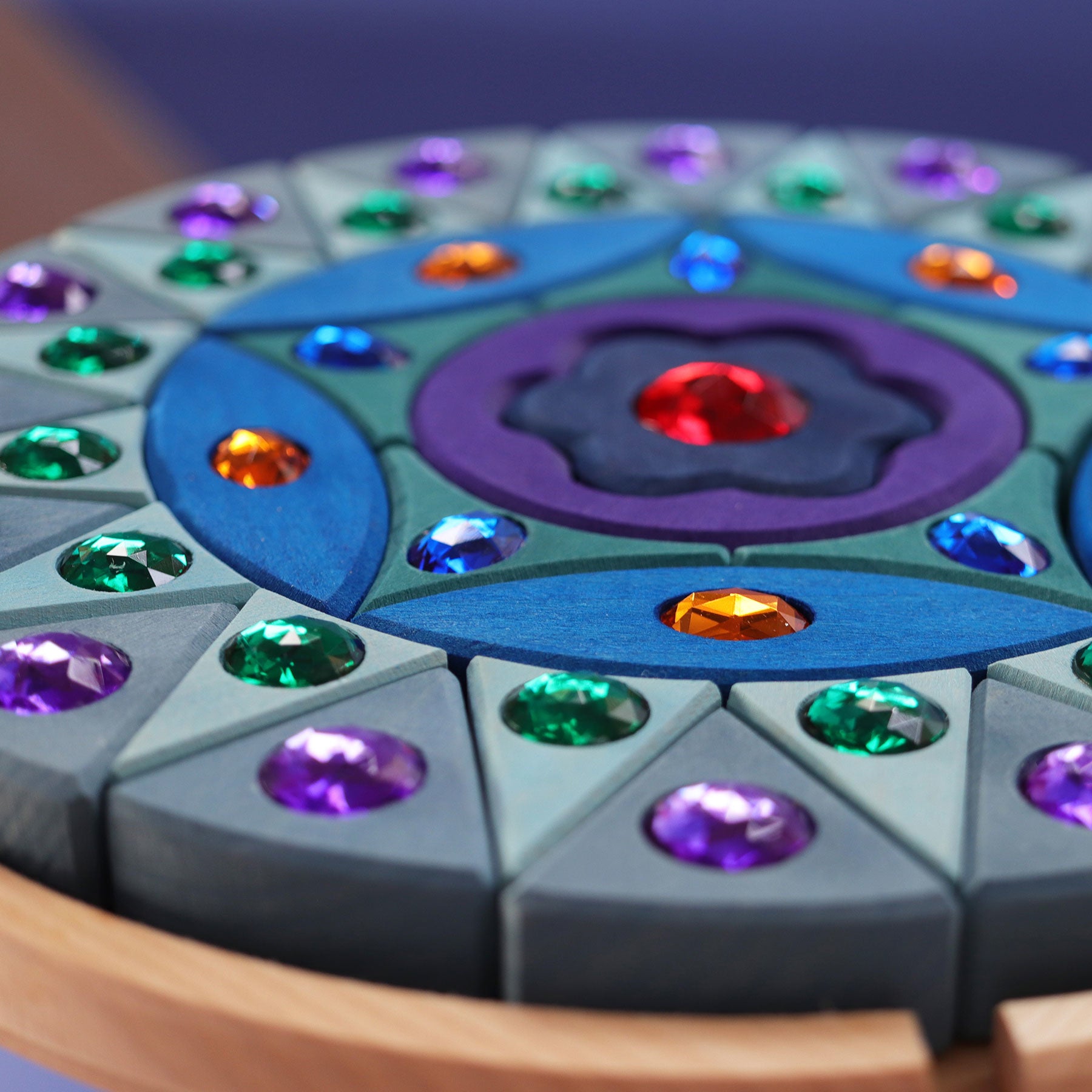 Kleine glitter mandala