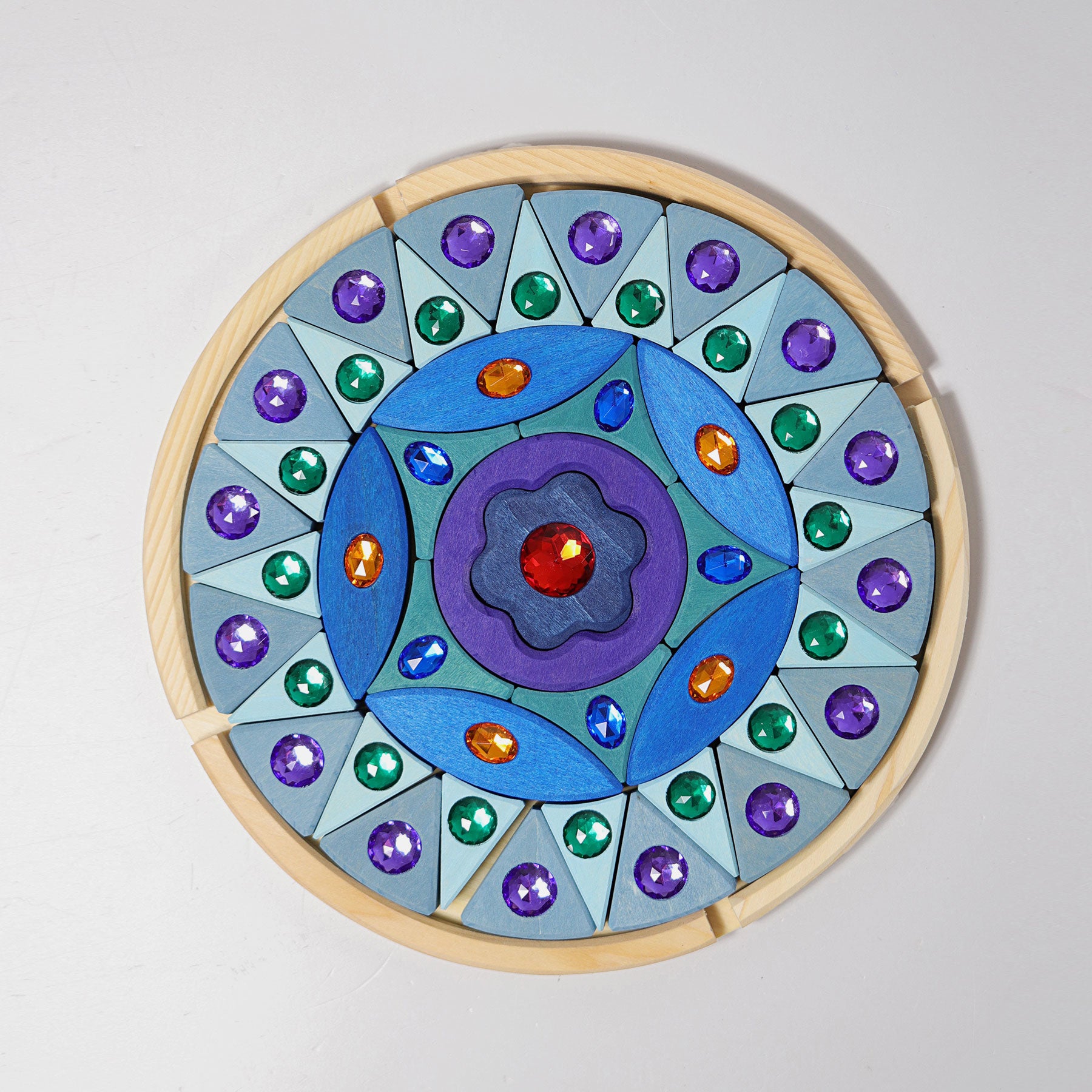 Kleine glitter mandala