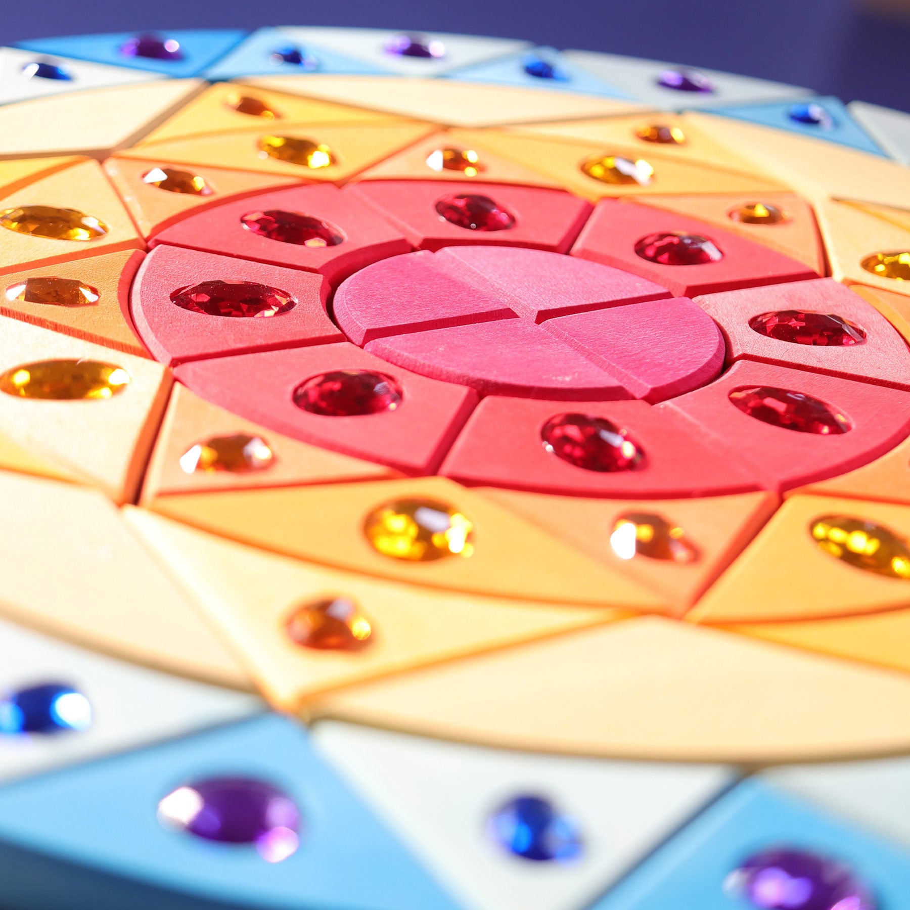 Glitter mandala Zon
