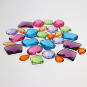Grote glitterstenen (28 stuks)