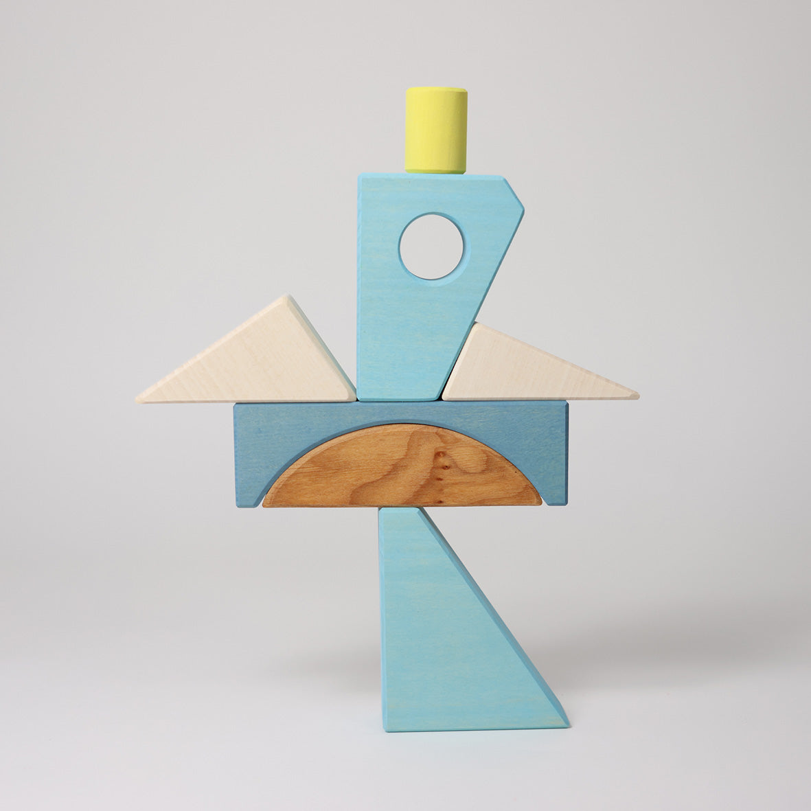 Bouwset - Puzzel Blauw