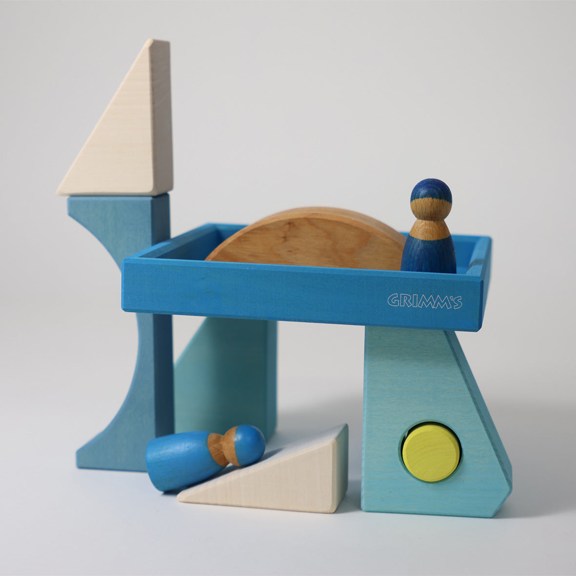Bouwset - Puzzel Blauw