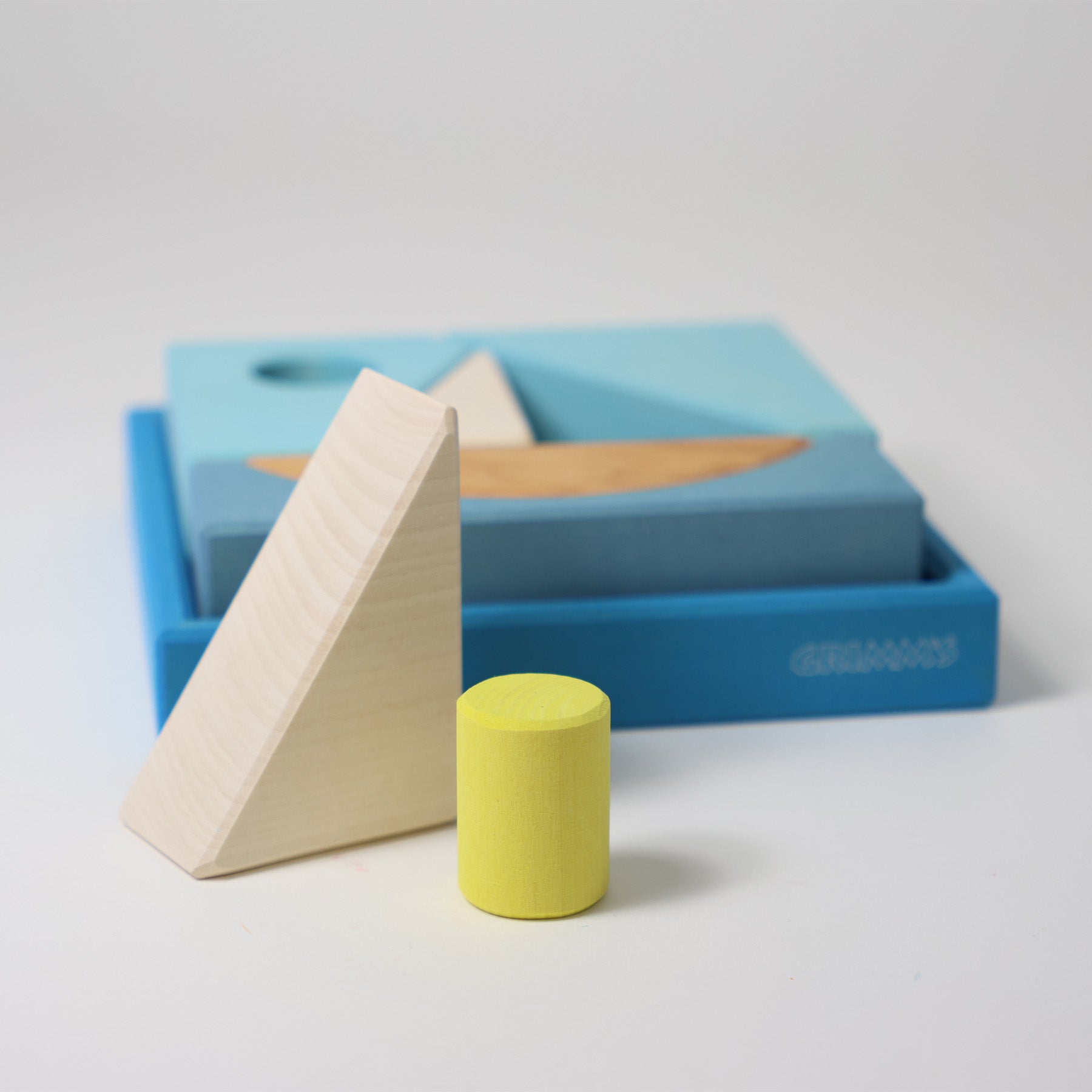 Bouwset - Puzzel Blauw