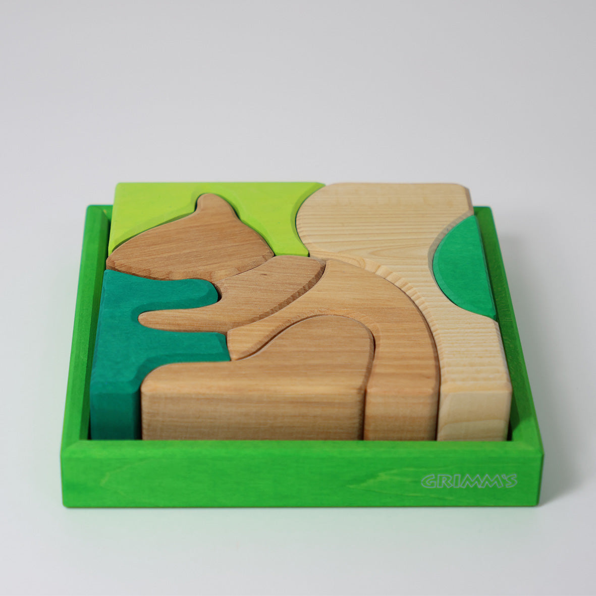 Bouwset - Puzzel Groen