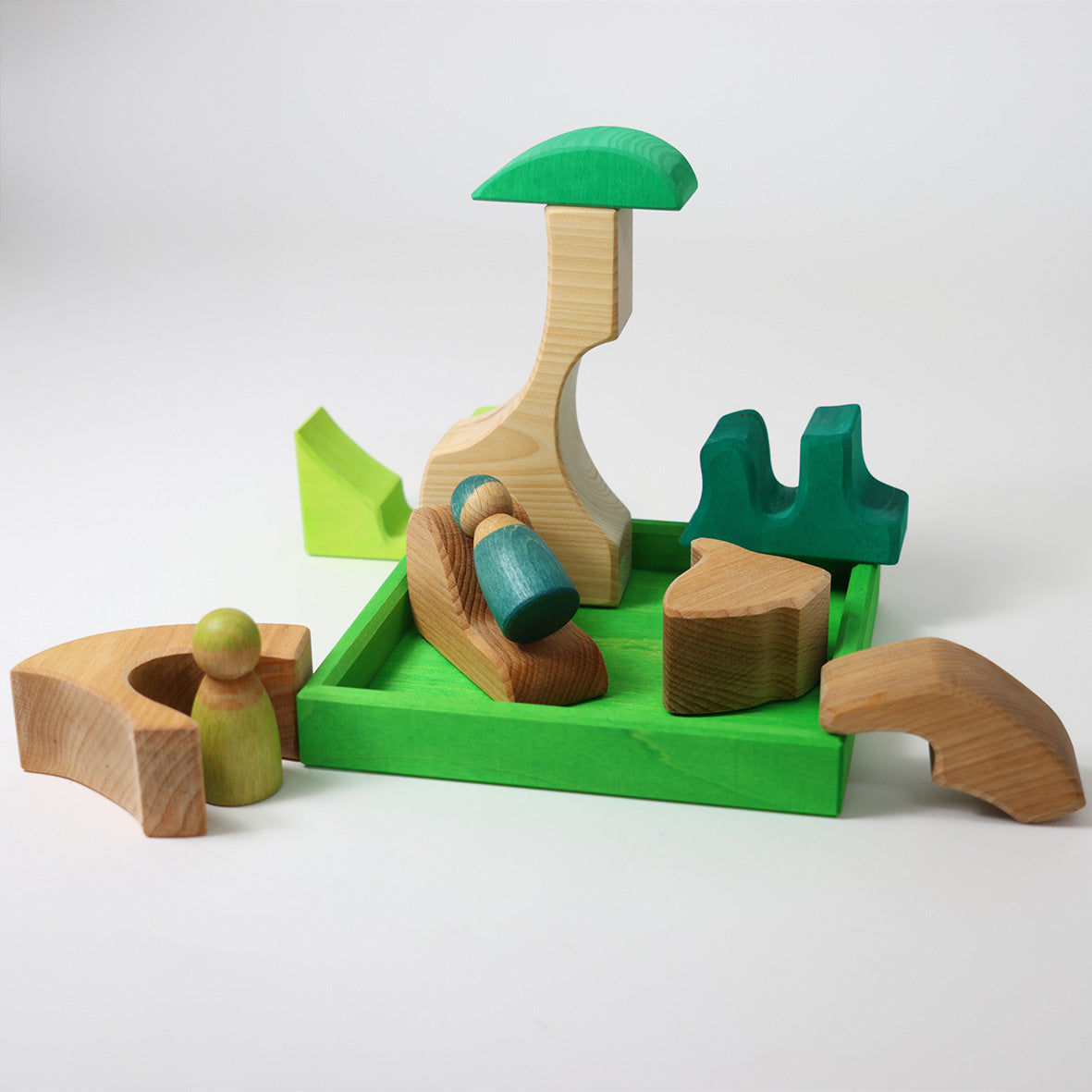 Bouwset - Puzzel Groen