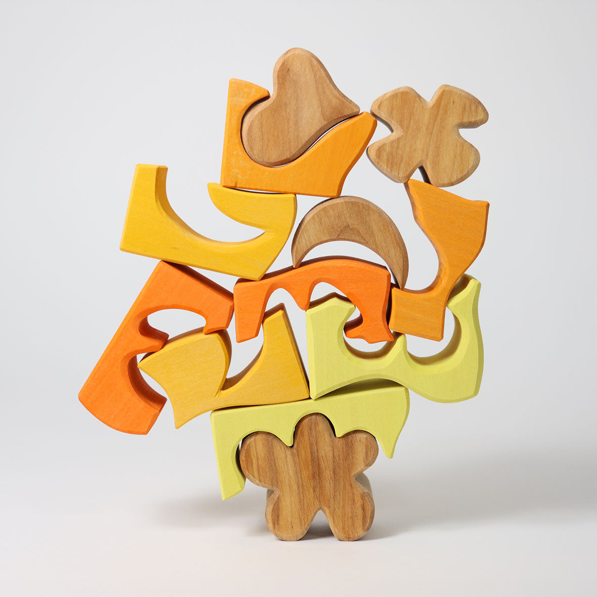 Bouwset - Puzzel Geel