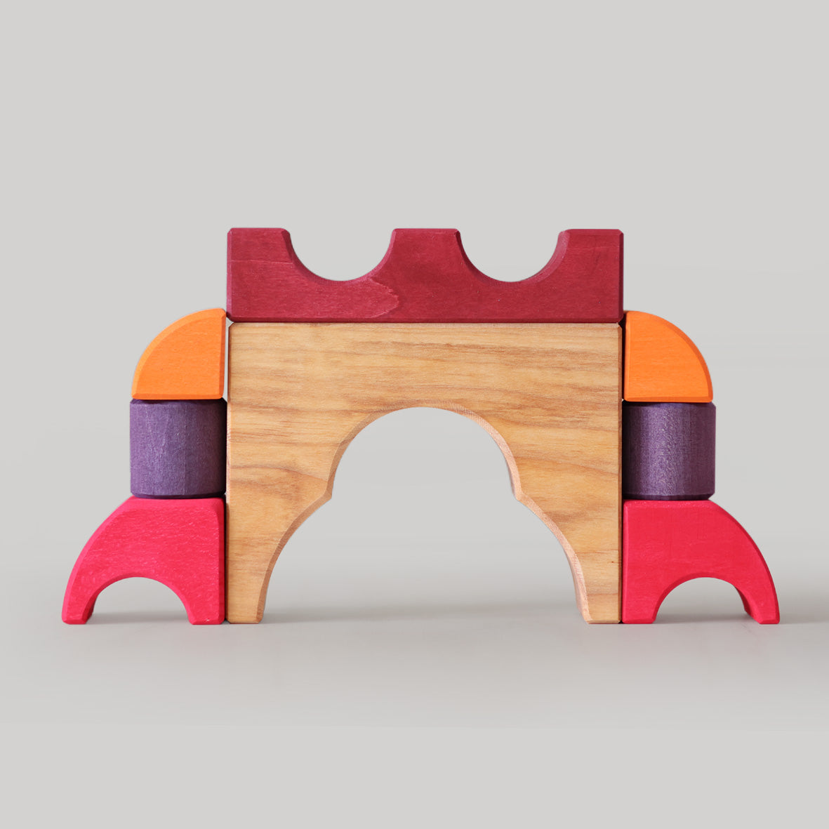 Bouwset - Puzzel Rood