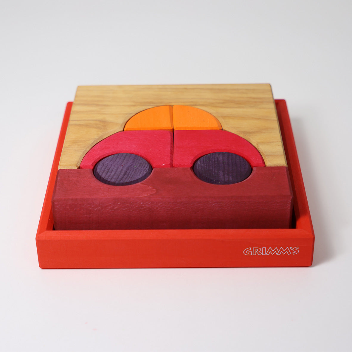 Bouwset - Puzzel Rood