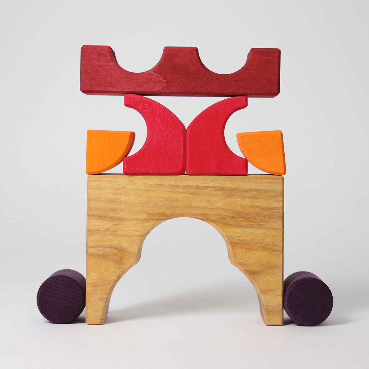 Bouwset - Puzzel Rood