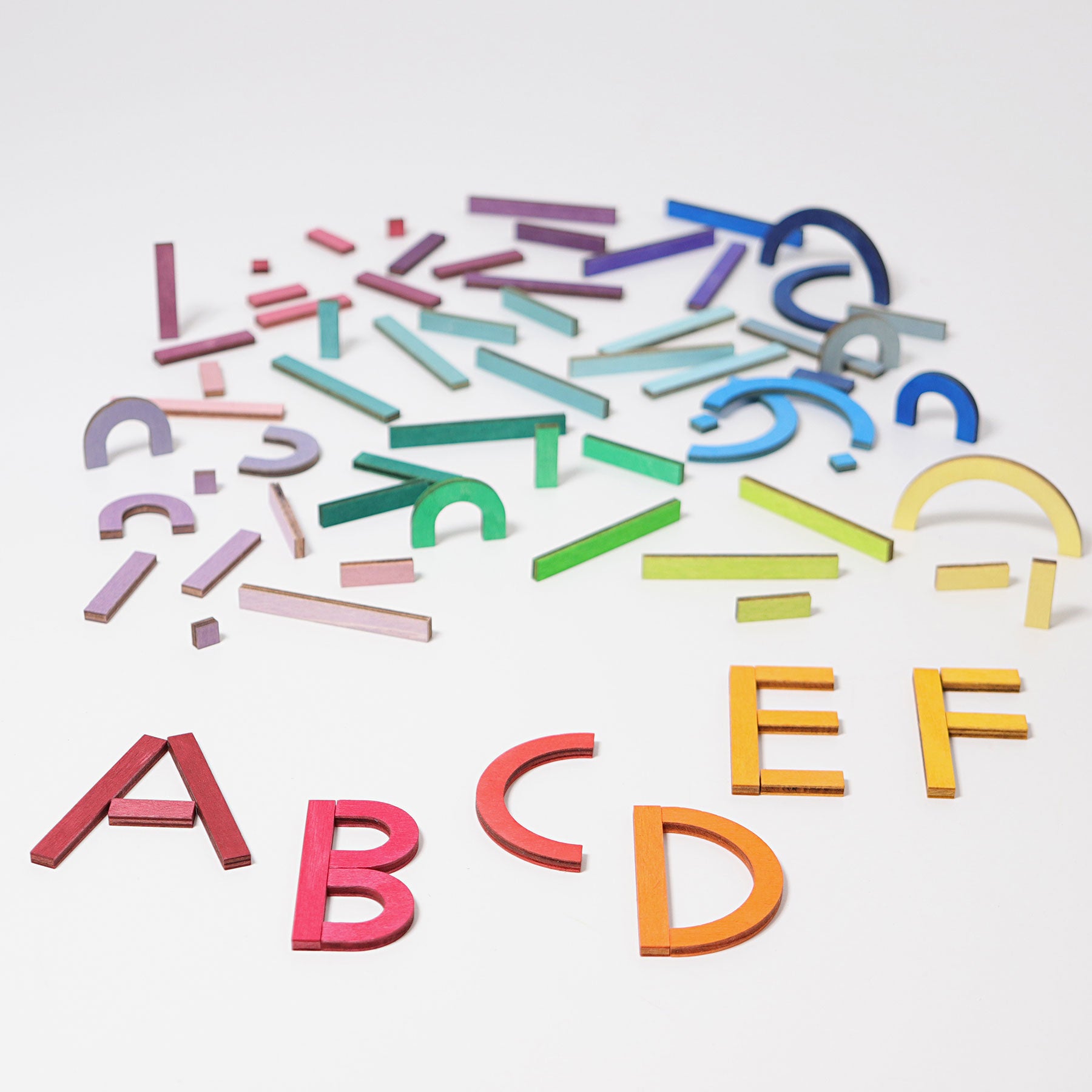 Letter vormen spel