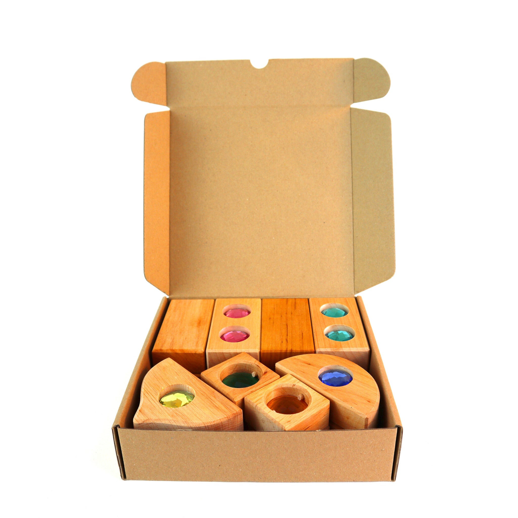 Mini mix blokkenset - set van 16 stuks