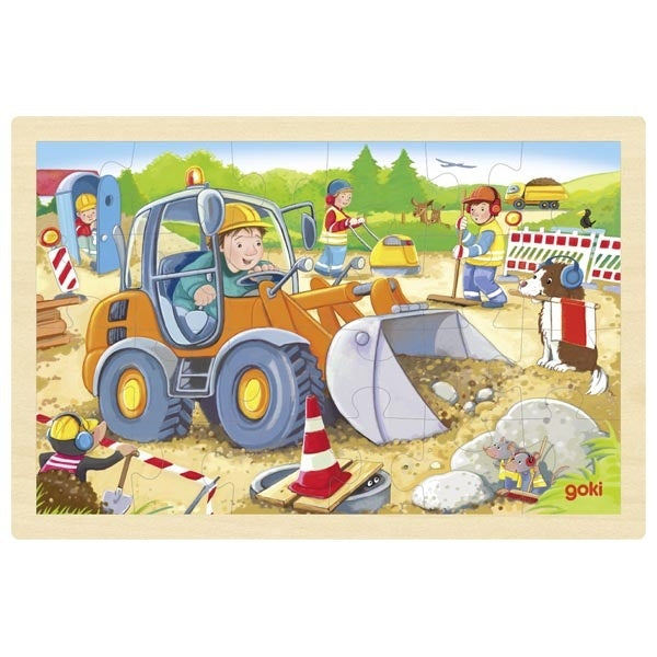 Legpuzzel - Bouwplaats