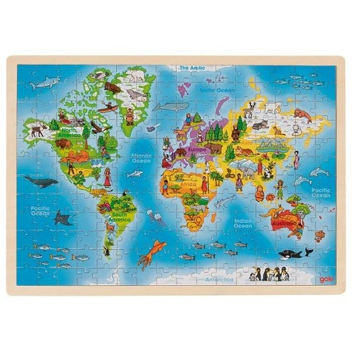 Legpuzzel XL - Wereld