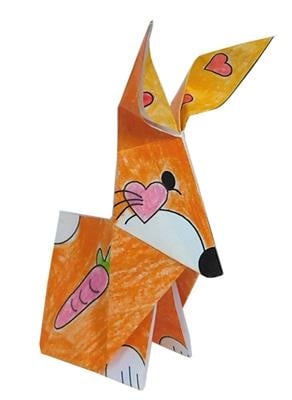 Coloring Origami Haas