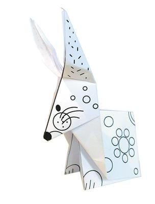 Coloring Origami Haas