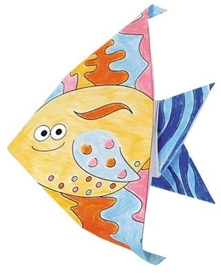Coloring Origami Vis