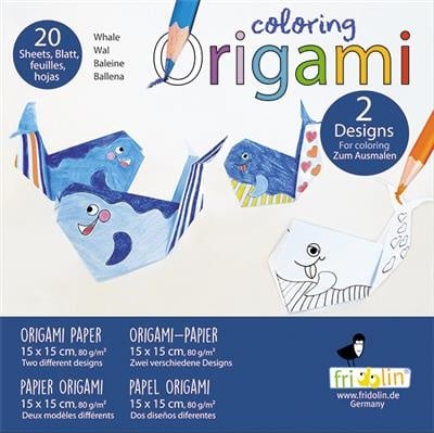 Coloring Origami Walvis