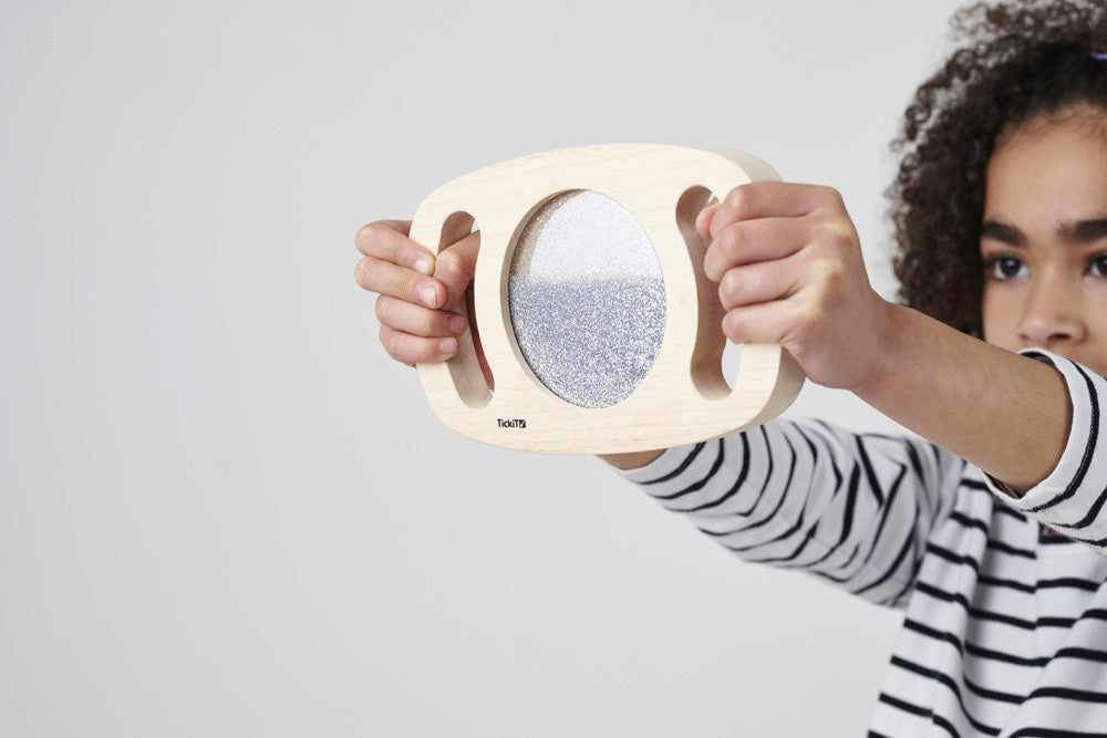 Glitter venster zilver- Easy hold