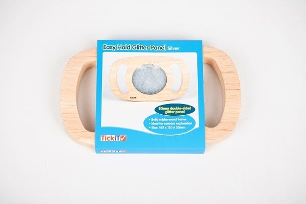 Glitter venster zilver- Easy hold