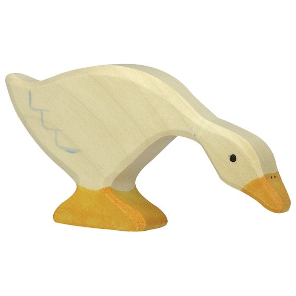 Holztiger - Gans, etend