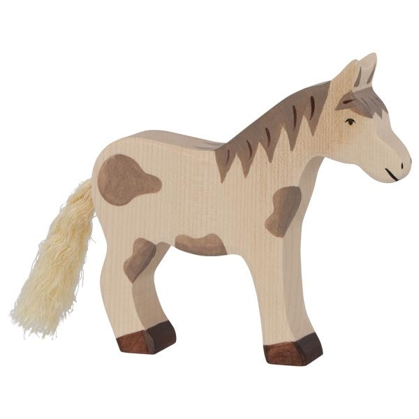 Holztiger - Paard, staand, gevlekt