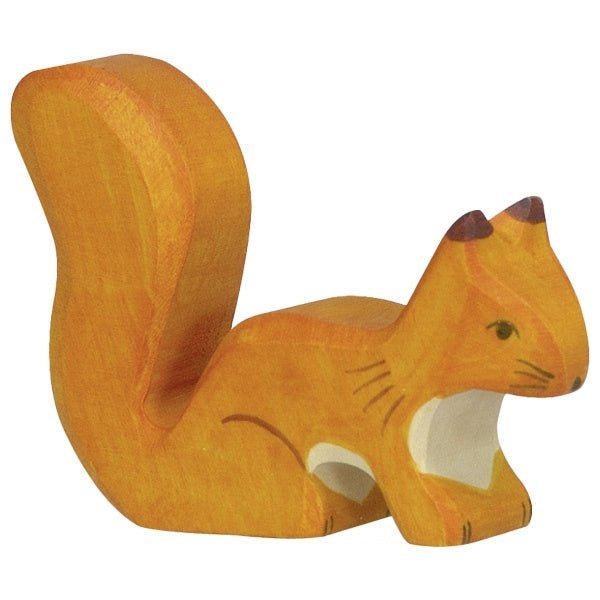 Holztiger - Eekhoorn, staand, oranje