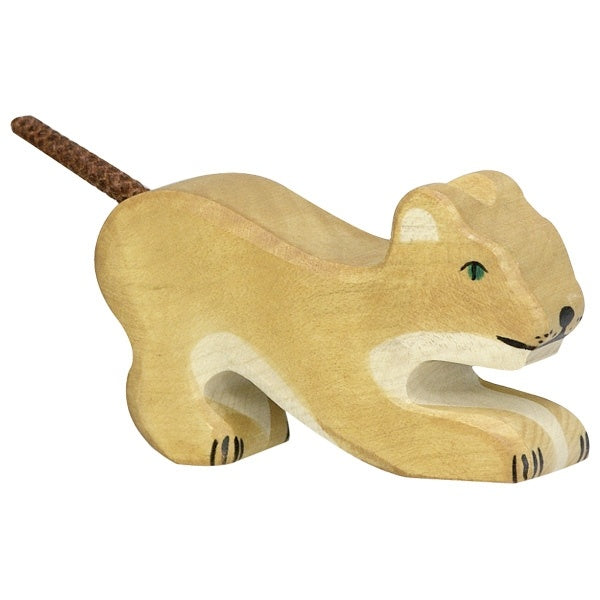 Holztiger - Leeuwenwelp, klein, spelend