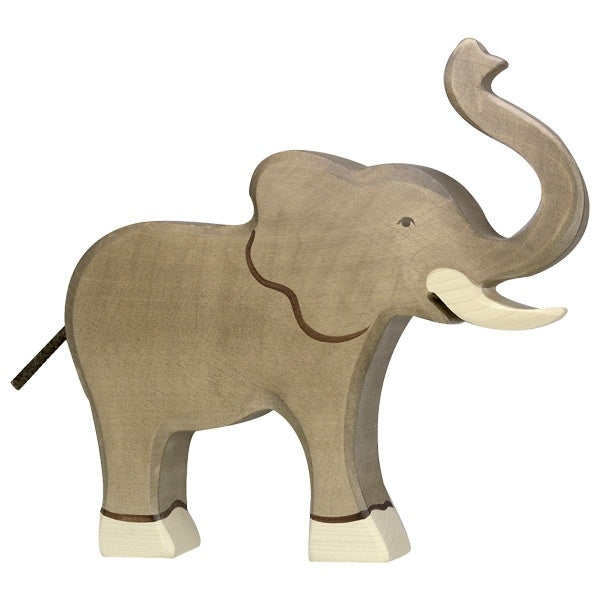 Holztiger - Olifant, slurf hoog