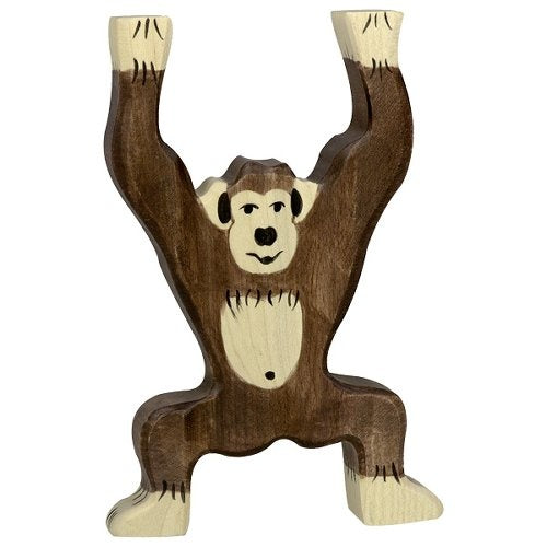 Holztiger - Chimpansee, staand