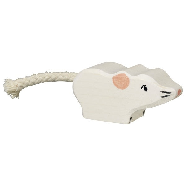 Holztiger - Muis, wit