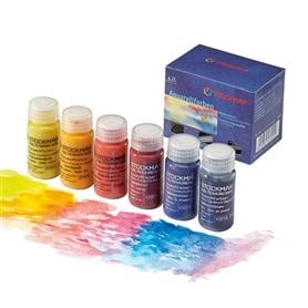 Aquarelverf 6 basiskleuren à 20 ml