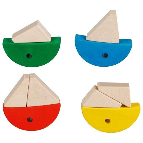 Goki Evolution - Houten sorteerspel vissen