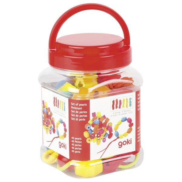Kralen set, inclusief rijgveters