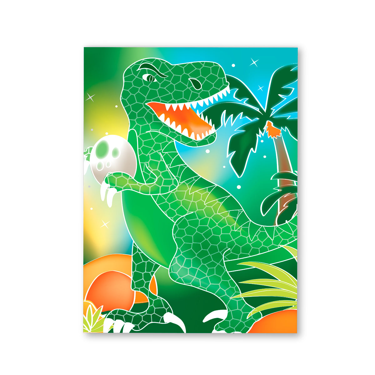 Knutselset aquarel schilderen - Totally Dinosaurs