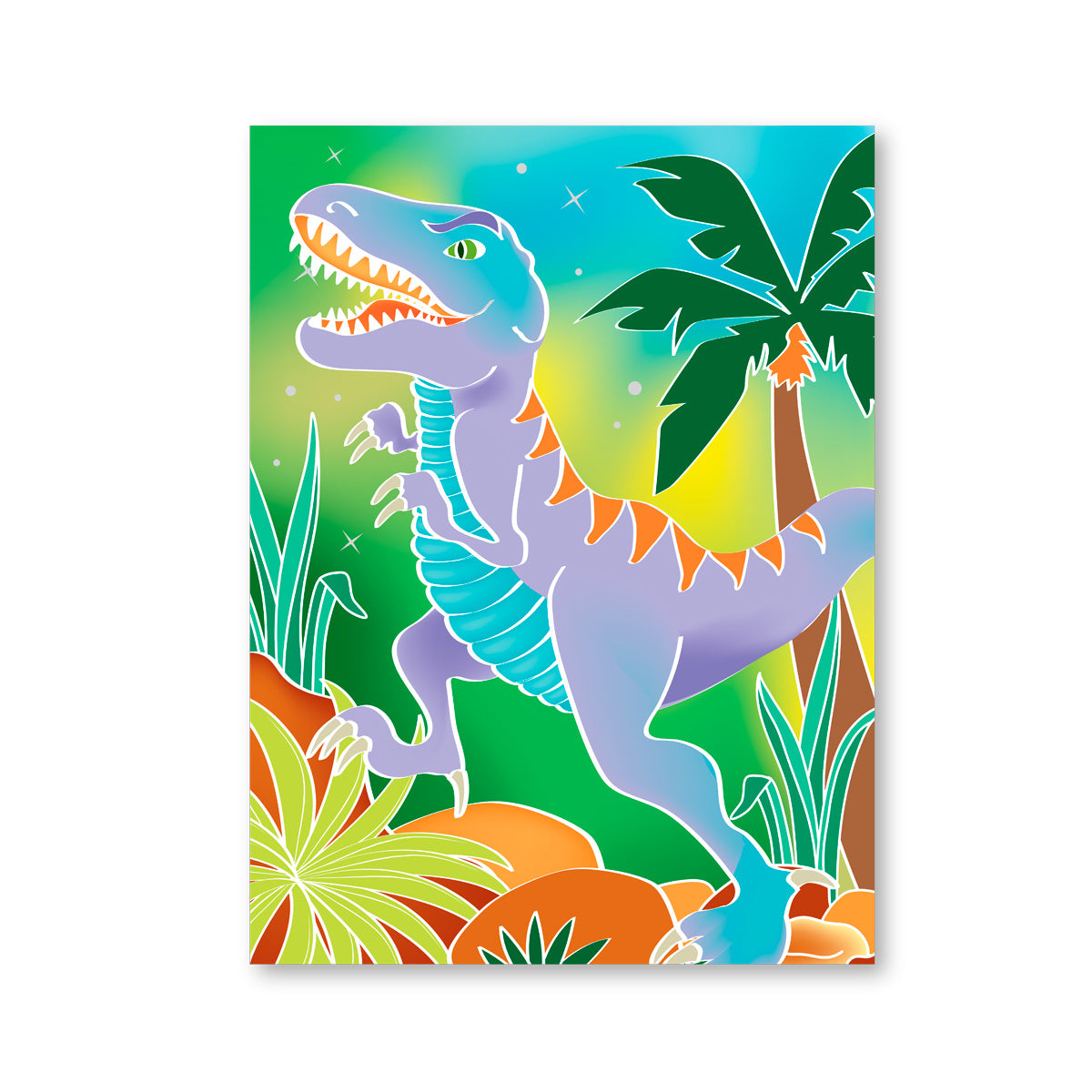 Knutselset aquarel schilderen - Totally Dinosaurs