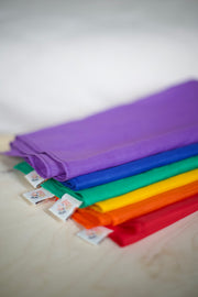 Speeldoeken Medium Regenboog - set 6 stuks