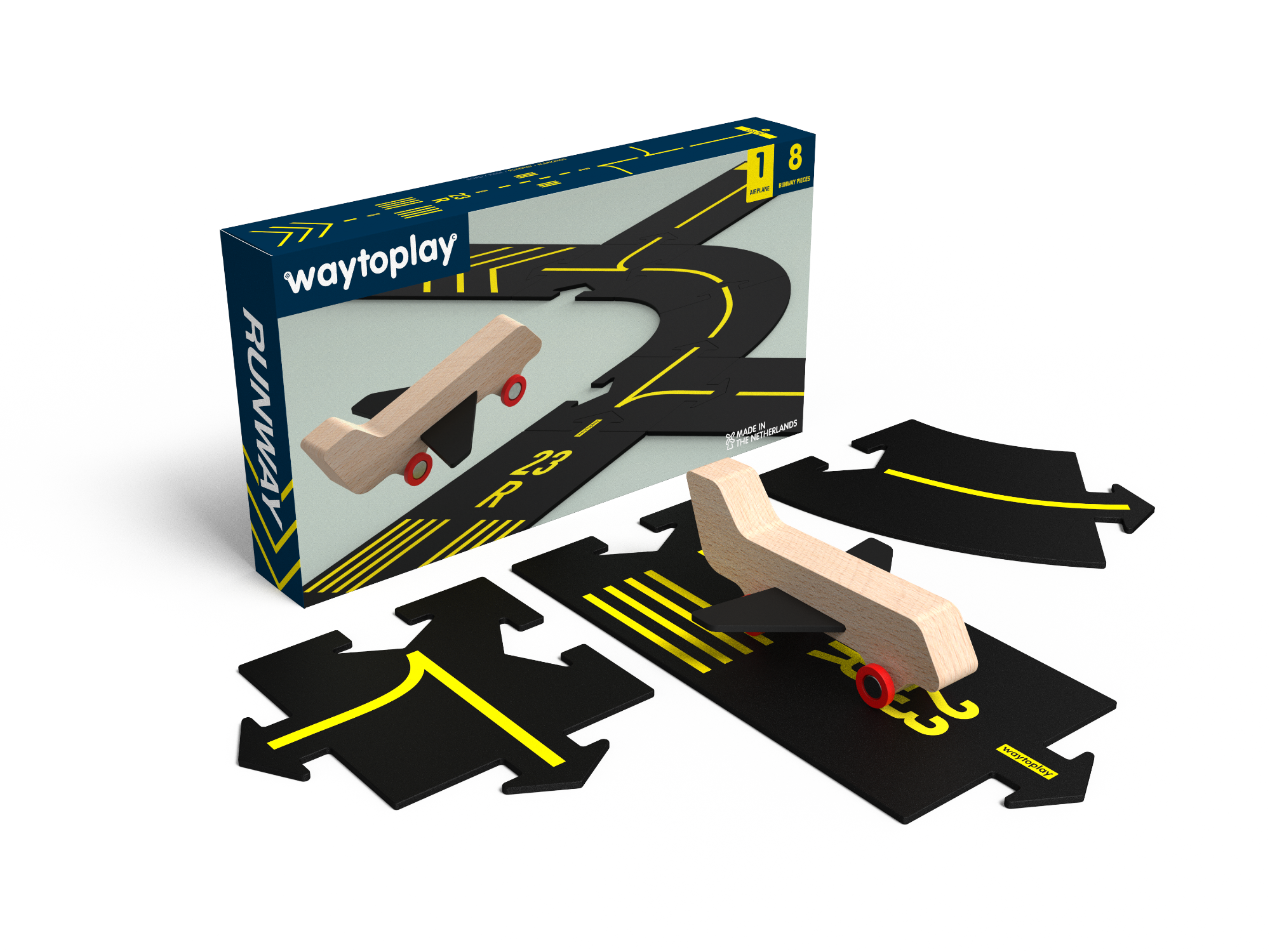Waytoplay - Runway - Flexible Airport Set
