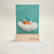 Ansichtkaart - Baby Blauw