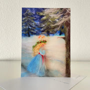 Ansichtkaart Herfst / Winter - Lucia