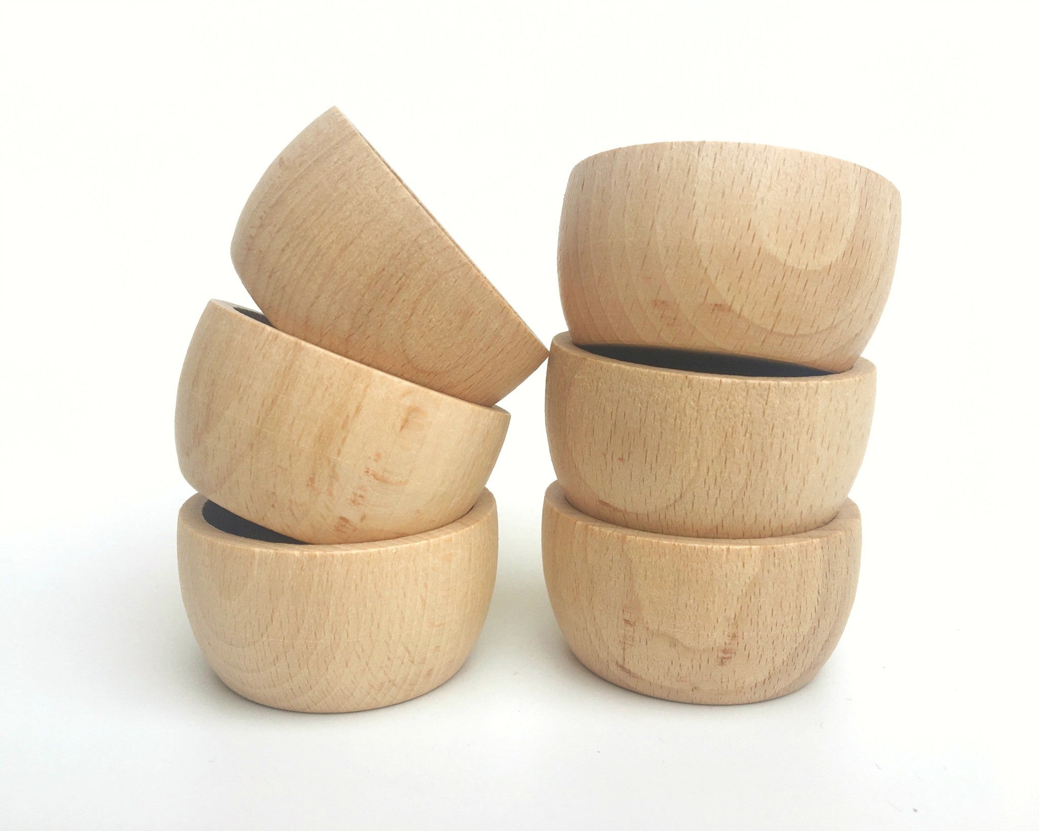 Grapat kommen 6 stuks (naturel)