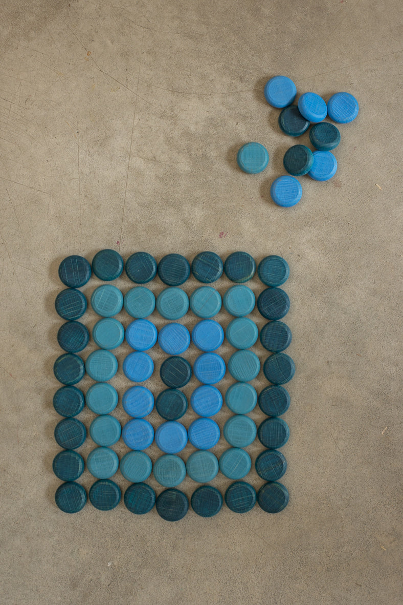 Grapat Mandala, Kleine blauwe munten
