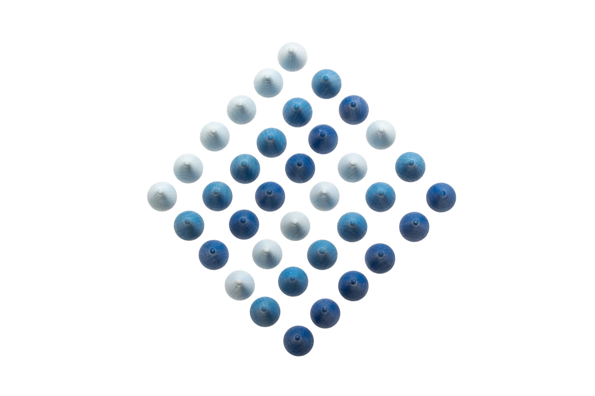 Grapat Mandala, Blauwe druppels