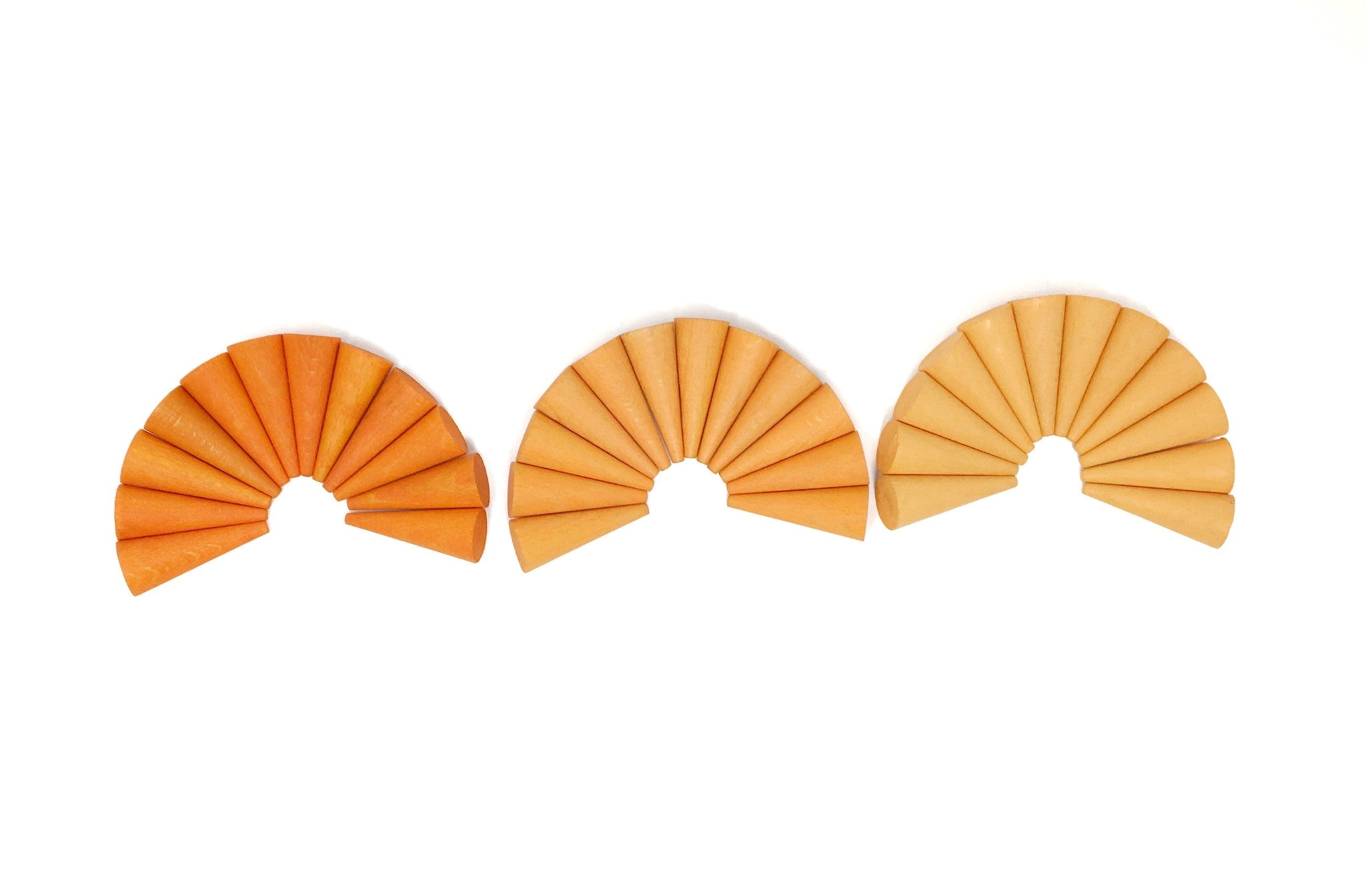 Grapat Mandala, Oranje kegels