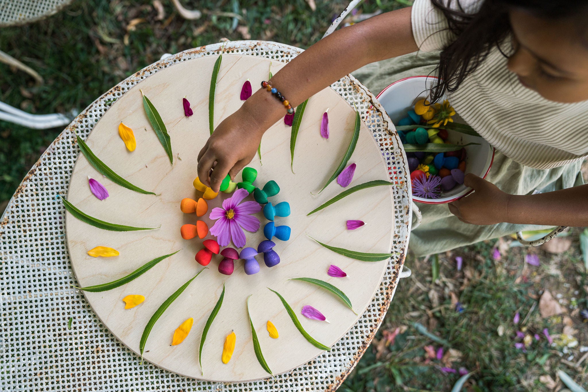 Grapat Mandala, Regenboog Paddenstoelen
