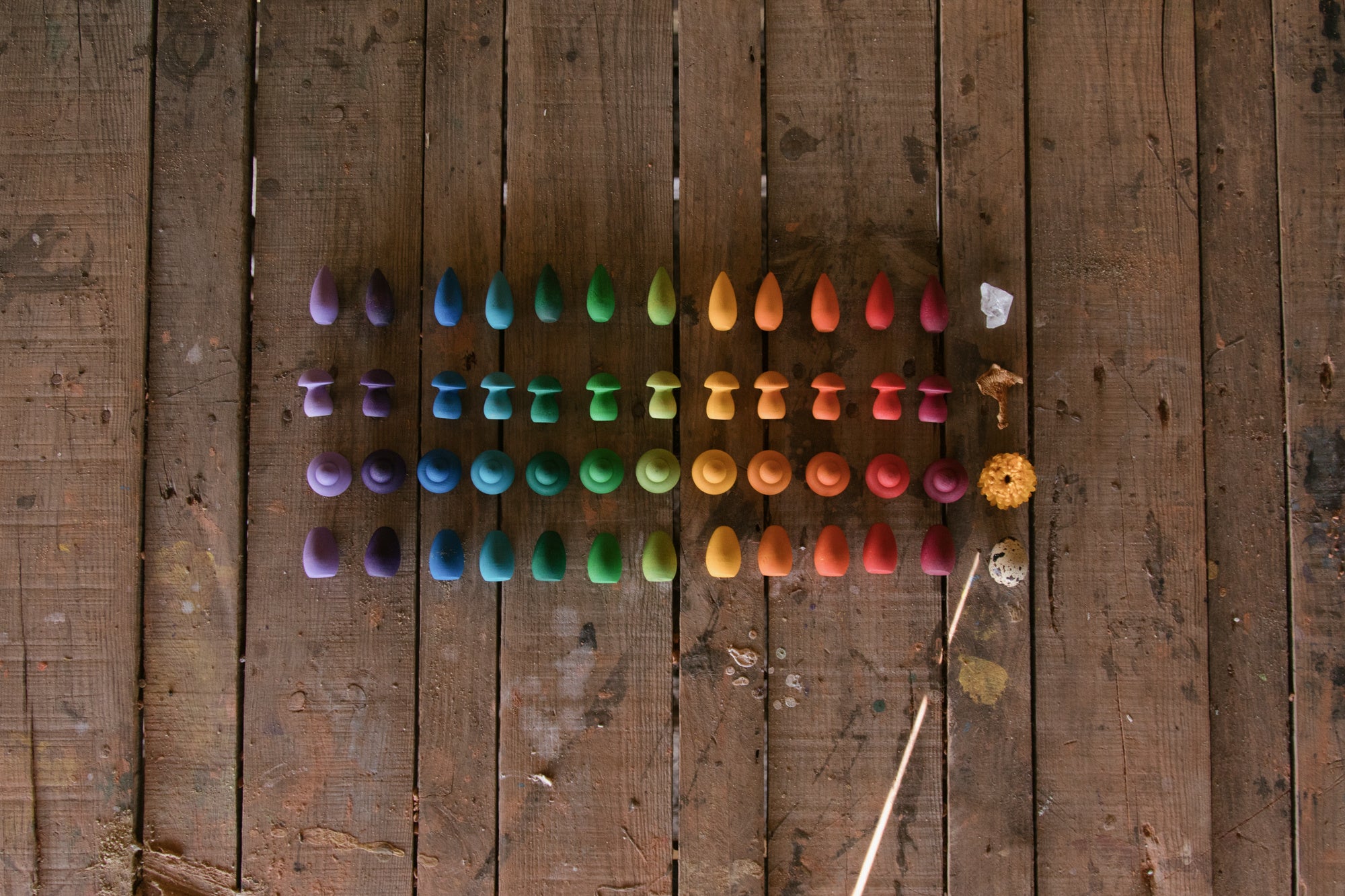 Grapat Mandala, Regenboog Sneeuwvlokken