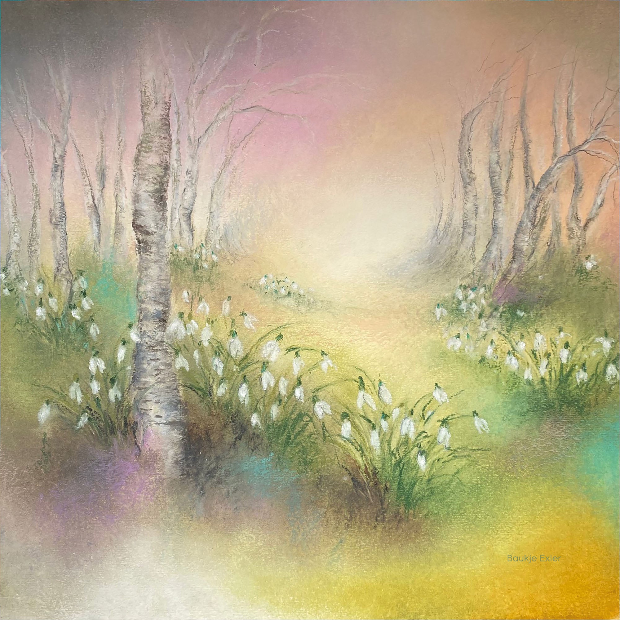 Silhouette Snowdrops - Baukje Exler